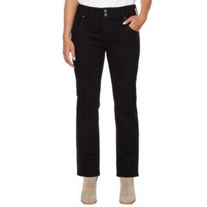 Hudson Ladies' Slim Straight Leg Jean, Black‎ Size 2/26 NWT